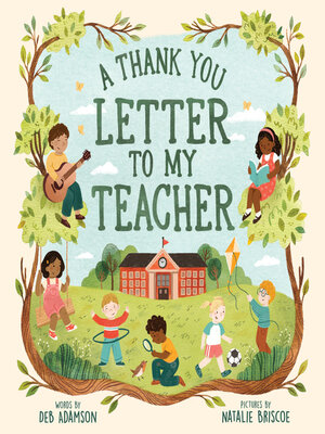 cover image of A Thank You Letter to My Teacher
